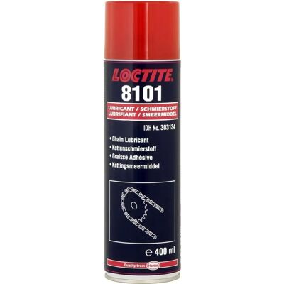 Graisse Loctite 8101 - Résistante à l'eau - 400ml - Lubrifiant pour chaînes et engrenages Graisse Loctite 8101 - Résistante à l'eau - 400ml - Lubrifiant pour chaînes et engrenages