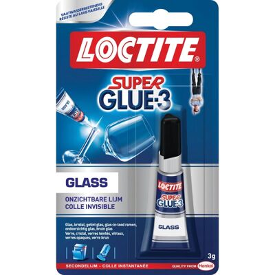 Loctite 125069 Lijm - Transparant, Oplosmiddelvrij, 3g voor glas Loctite 125069 Lijm - Transparant, Oplosmiddelvrij, 3g voor glas