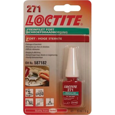 Loctite 2701 Threadlocker - Green - 5ml - Threadlocker Loctite 2701 Threadlocker - Green - 5ml - Threadlocker