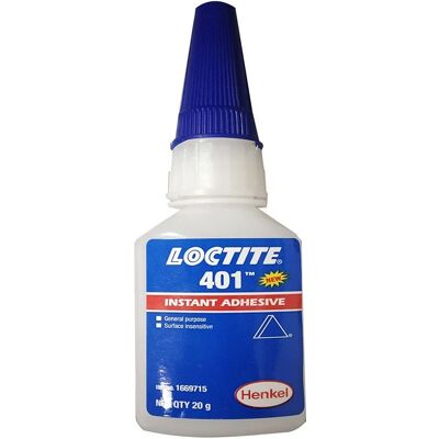 Loctite 401 - Colle Super Universelle - 20g - Publicité Loctite 401 - Colle Super Universelle - 20g - Publicité