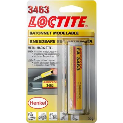 LOCTITE Pâte époxy de réparation - 50g - Publicité LOCTITE Pâte époxy de réparation - 50g - Publicité