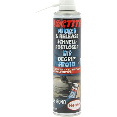 Loctite LB Freeze And Release - Removedor de ferrugem Aerosol 400ml Loctite LB Freeze And Release - Removedor de ferrugem Aerosol 400ml