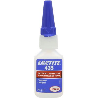 Loctite 435 Transparent Hartgefestigter Sekundenkleber - Produkttyp Loctite 435 Transparent Hartgefestigter Sekundenkleber - Produkttyp