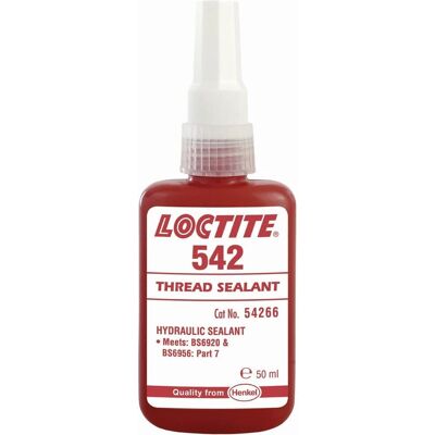 Henkel Loctite 542 Sellador de roscas hidráulicas Henkel Loctite 542 Sellador de roscas hidráulicas