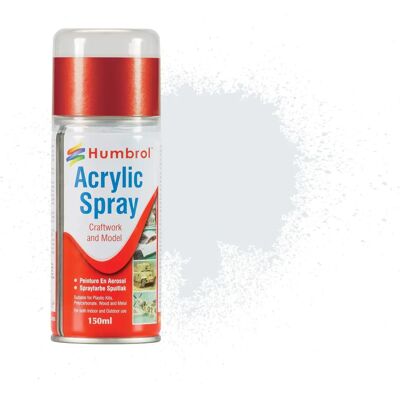 Humbrol Brand No 191 Silver Chromed Metallic - Spray Paint - Acrylic - 150ml Humbrol Brand No 191 Silver Chromed Metallic - Spray Paint - Acrylic - 150ml