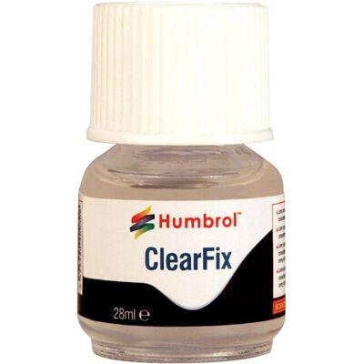 Humbrol Clearfix 28ml - Liquid Adhesive for Plastic and Windows Humbrol Clearfix 28ml - Liquid Adhesive for Plastic and Windows