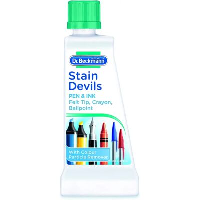 Stain Devils Stain Remover - Blue Ink & Felt - Effective in 3 min Stain Devils Stain Remover - Blue Ink & Felt - Effective in 3 min