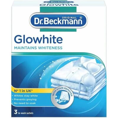 Dr Beckmann - Glowhite - Prevents Greying - Laundry Fabric Whitener Dr Beckmann - Glowhite - Prevents Greying - Laundry Fabric Whitener