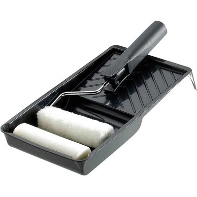 Stanley Mini Roller Kit - Emulsion & Gloss - 100mm Stanley Mini Roller Kit - Emulsion & Gloss - 100mm