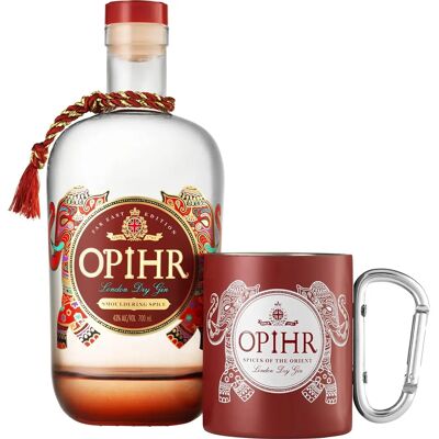 Opihr London Dry Gin Europäische Edition - 0,7l mit Travel Mug Opihr London Dry Gin Europäische Edition - 0,7l mit Travel Mug
