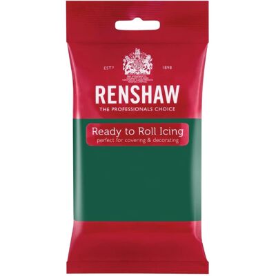 Renshaw Ready to Roll Fondant Icing - Emerald Green - 250g Renshaw Ready to Roll Fondant Icing - Emerald Green - 250g