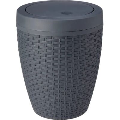 Addis Faux Rattan Bathroom Bin Addis Faux Rattan Bathroom Bin