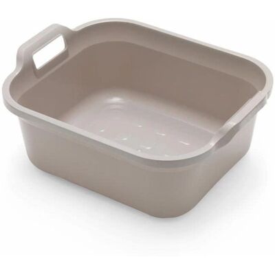Addis Rectangular Bowl - Mushroom - 10 Litre - Food Safe Addis Rectangular Bowl - Mushroom - 10 Litre - Food Safe