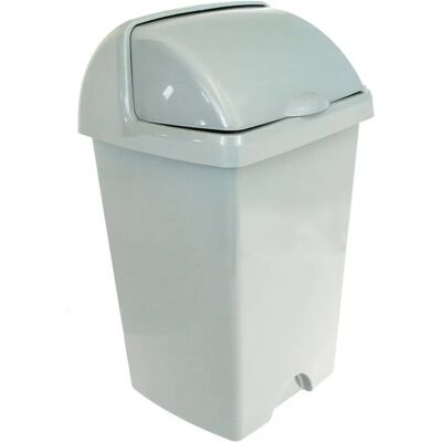 Addis Eco Range Roll Top Bin 50 Litre Grey - Pack of 3 Addis Eco Range Roll Top Bin 50 Litre Grey - Pack of 3