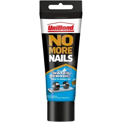 Unibond No More Nails Waterproof Adhesive Tube 340g Unibond No More Nails Waterproof Adhesive Tube 340g