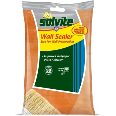 Solvite Wall Sealer - 61g - Prepares Walls for Wallpapering Solvite Wall Sealer - 61g - Prepares Walls for Wallpapering