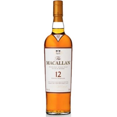 Macallan 12 Ans d'Âge Sherry Oak Whisky Simple Malt - Whisky Simple Malt - Publicité Macallan 12 Ans d'Âge Sherry Oak Whisky Simple Malt - Whisky Simple Malt - Publicité