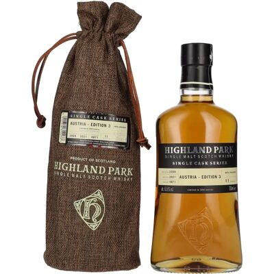 Highland Park 11 Ans Édition Autriche - Whisky - Publicité Highland Park 11 Ans Édition Autriche - Whisky - Publicité
