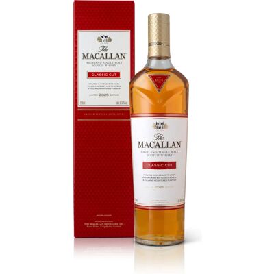 Macallan The Classic Cut 2025 Whisky - Édition Limitée - Publicité Macallan The Classic Cut 2025 Whisky - Édition Limitée - Publicité