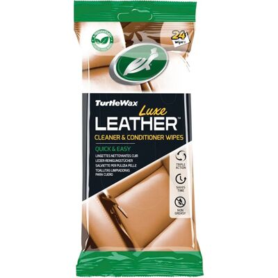 Turtle Wax Lederreinigingsdoekjes - Reinigingsdoekjes Turtle Wax Lederreinigingsdoekjes - Reinigingsdoekjes