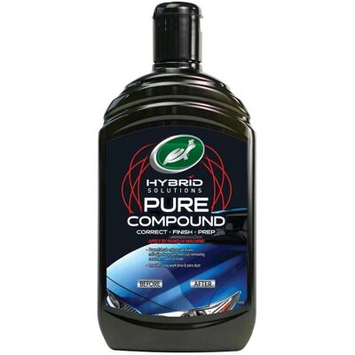 Turtle Wax - 54138 Hybrid Solutions Pure Compound - 500 ml - polishing compound - Publicité Turtle Wax - 54138 Hybrid Solutions Pure Compound - 500 ml - polishing compound - Publicité