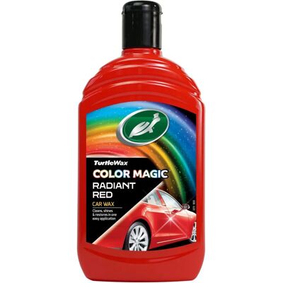 Turtle Wax Color Magic Cire Rouge pour Voiture 500 ml Turtle Wax Color Magic Cire Rouge pour Voiture 500 ml