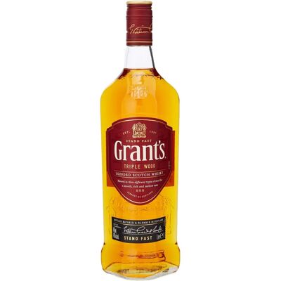 Whisky Grant's Triple Wood - Grant's 1 lt - Publicité Whisky Grant's Triple Wood - Grant's 1 lt - Publicité