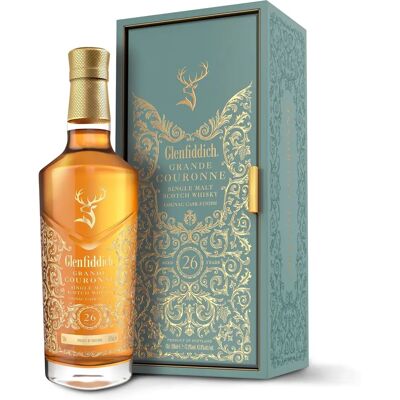 Glenfiddich 26 ans Grande Couronne Malt Scotch 0,7l 43,8% - Publicité Glenfiddich 26 ans Grande Couronne Malt Scotch 0,7l 43,8% - Publicité