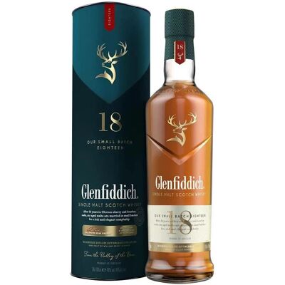 Whisky Glenfiddich 18 Anni - Single Malt Scozzese Whisky Glenfiddich 18 Anni - Single Malt Scozzese