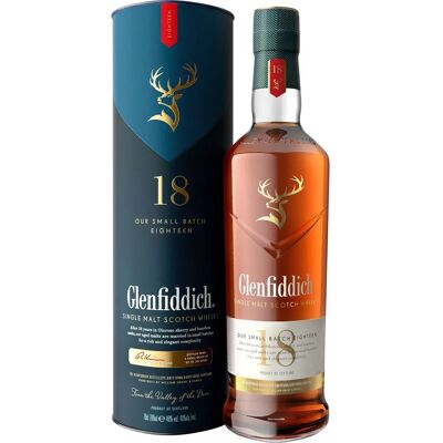Glenfiddich Small Batch Reserve 18 Jahre Single Malt Scotch Whisky 40% 0,7l Glenfiddich Small Batch Reserve 18 Jahre Single Malt Scotch Whisky 40% 0,7l