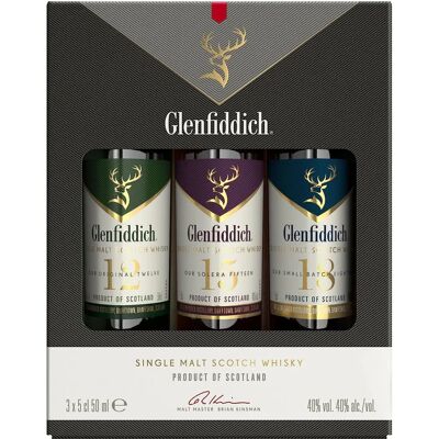 Glenfiddich Tasting Selection 3 x 0,05l 40% Glenfiddich Tasting Selection 3 x 0,05l 40%