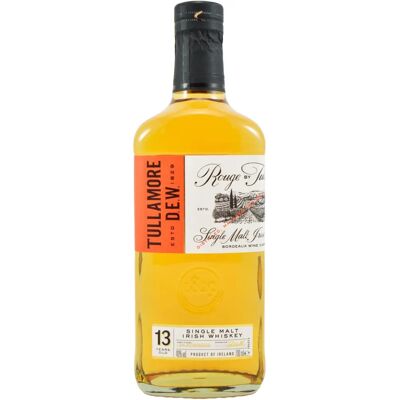 Tullamore D.E.W. ROUGE 13 Jaar - Ierse Whisky Tullamore D.E.W. ROUGE 13 Jaar - Ierse Whisky
