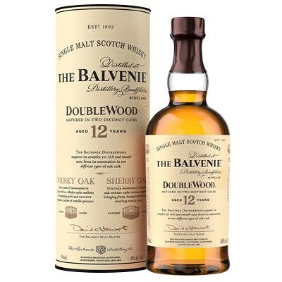 Balvenie 12 Jahre Double Wood Single Malt Scotch Whisky - Whisky Balvenie 12 Jahre Double Wood Single Malt Scotch Whisky - Whisky
