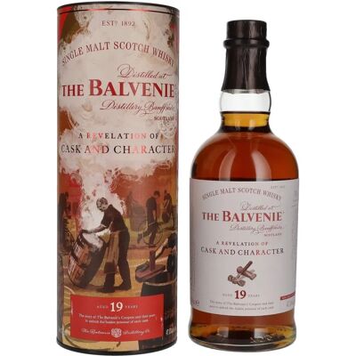 The Balvenie 19 Jahre A Revelation of Cask and Character 0,7l 47,5% The Balvenie 19 Jahre A Revelation of Cask and Character 0,7l 47,5%