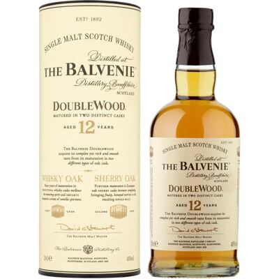 The Balvenie Double Wood Aged 12 Years 40% - 0.2l The Balvenie Double Wood Aged 12 Years 40% - 0.2l