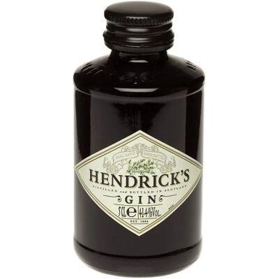 Hendrick's Gin Mini 5 Cl - Premium-Schottischer Gin mit Rose & Gurke Hendrick's Gin Mini 5 Cl - Premium-Schottischer Gin mit Rose & Gurke