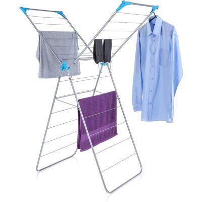 Minky - X Wing Indoor Airer 15m - 28 Rungs - Clothes Airer Minky - X Wing Indoor Airer 15m - 28 Rungs - Clothes Airer