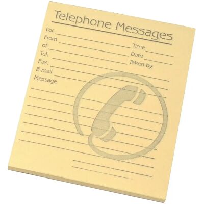Challenge Model 127x102mm Yellow - Message Pad Challenge Model 127x102mm Yellow - Message Pad