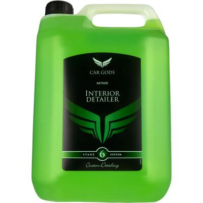 CAR GODS AetheR GOD502 - Interior Plastic Cleaner, Green, 5L Jerrycan CAR GODS AetheR GOD502 - Interior Plastic Cleaner, Green, 5L Jerrycan