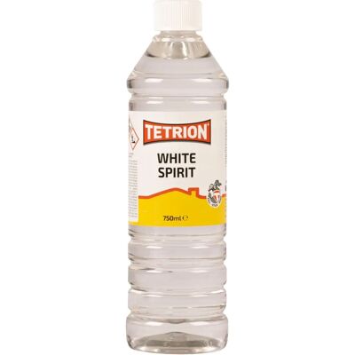 Tetrion White Spirit Thinner - 750ml - White Spirit for Paint & Brush Cleaning Tetrion White Spirit Thinner - 750ml - White Spirit for Paint & Brush Cleaning