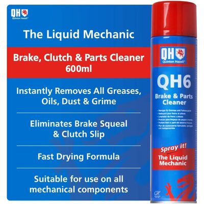 QUINTON HAZELL - QHB600 - Brems- und Kupplungsreiniger - 600 ml Aerosol QUINTON HAZELL - QHB600 - Brems- und Kupplungsreiniger - 600 ml Aerosol