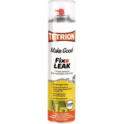 Tetrion Make Good Fix A Leak Spray - Sealant Filler Tetrion Make Good Fix A Leak Spray - Sealant Filler
