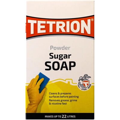 Tetrion 0.5kg Sugar Soap Powder - Surface Cleaner - X 12 Tetrion 0.5kg Sugar Soap Powder - Surface Cleaner - X 12