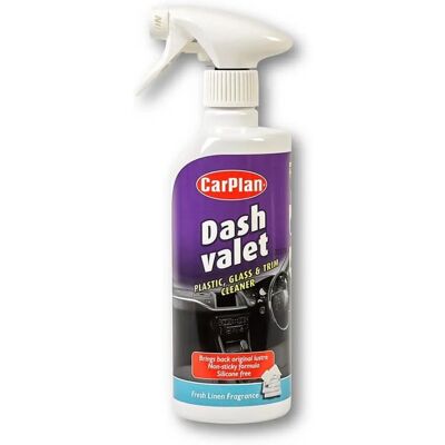 CarPlan Dash Valet Glass Trim 600ml Interior Cleaner CarPlan Dash Valet Glass Trim 600ml Interior Cleaner
