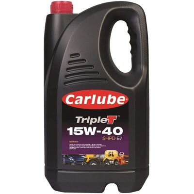 Carlube - Triple T 15W-40 - 5L - 4x Engine Oil Carlube - Triple T 15W-40 - 5L - 4x Engine Oil