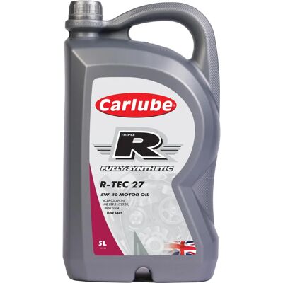 Carlube Tetrosyl Triple R R-TEC 27 5W-40 Engine Oil - Engine Oil Carlube Tetrosyl Triple R R-TEC 27 5W-40 Engine Oil - Engine Oil