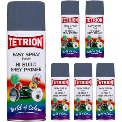 Tetrion - Easy Spray Paint - Grey Primer - Spray Paint Tetrion - Easy Spray Paint - Grey Primer - Spray Paint