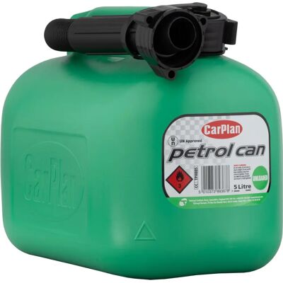 Récipient d'essence sans plomb CarPlan - Vert - 5 litres Récipient d'essence sans plomb CarPlan - Vert - 5 litres