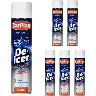 CarPlan Blue Star De-Icer - 600ml - Pack 12 CarPlan Blue Star De-Icer - 600ml - Pack 12