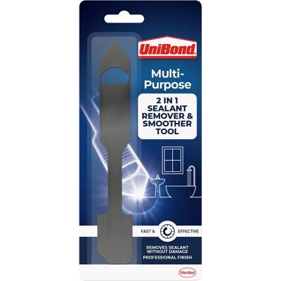 UniBond Black 2-in-1 Sealant Remover & Smoother Tool - Sealant Remover & Smoother Tool UniBond Black 2-in-1 Sealant Remover & Smoother Tool - Sealant Remover & Smoother Tool